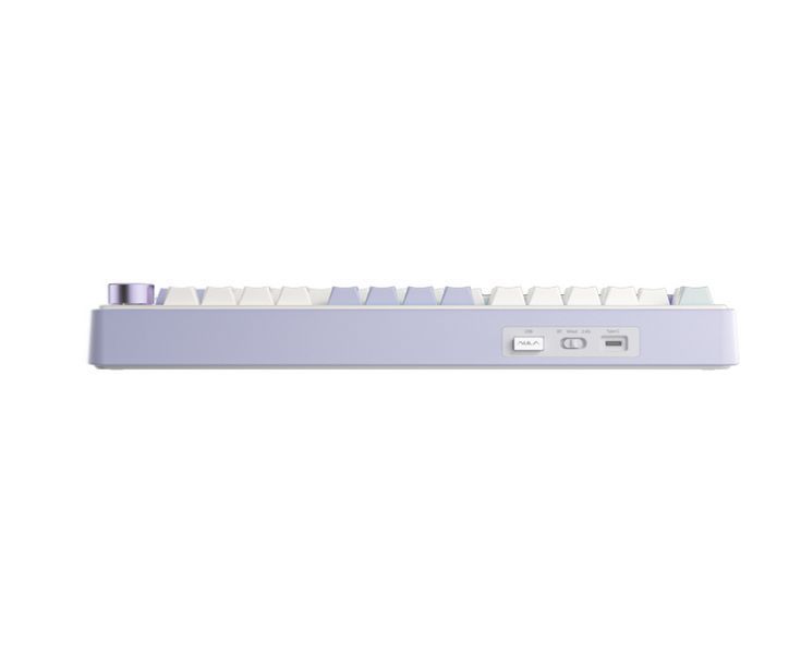 Бездротова клавіатура AULA F75 RGB Reaper 75% USB/Bluetooth/2.4GHz Green 6948391202846 фото