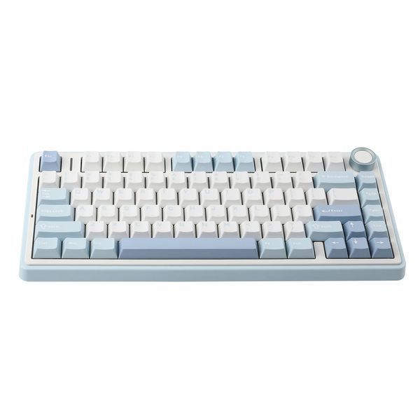Бездротова клавіатура AULA F75 RGB Reaper 75% USB/Bluetooth/2.4GHz Blue 6948391202846 фото