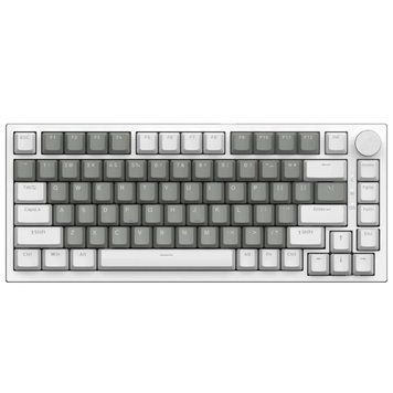 Клавіатура AJAZZ AK820 75% USB White and Grey AK820-B-G фото