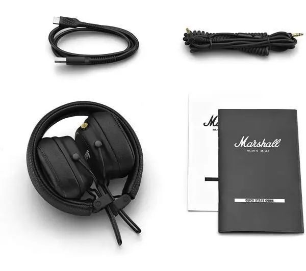 Оригінальні Навушники Marshall Major IV Bluetooth Black 888455643 фото
