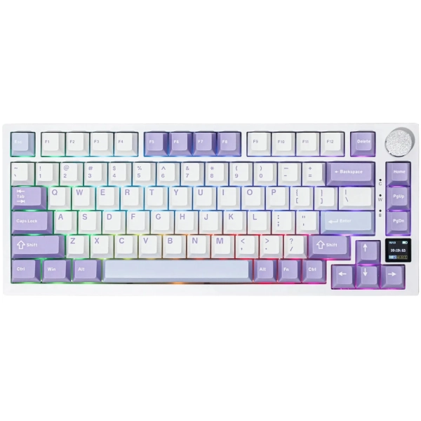 Бездротова клавіатура AJAZZ AK820 PRO Purple75% Gift Switch USB/BT/2.4G RGB 1557954407 фото