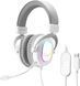 Ігрові навушники Fifine H6 7.1 Мікрофон USB  White 1161432 фото 1