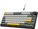 Бездротова клавіатура AJAZZ AK820 PRO Flying Fish RGB 75% Gray AK820-PRO-B-G фото 2