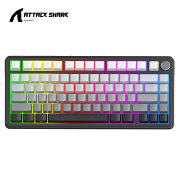 Бездротова клавіатура Attack Shark X85 RGB Black x85ttte фото