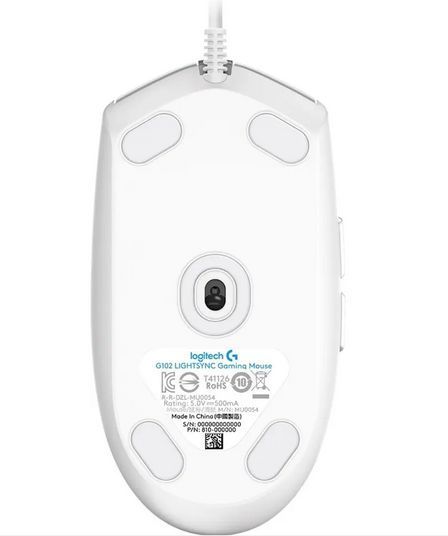 Миша Logitech G102 Lightsync USB RGB White lg102ggb фото