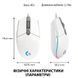 Миша Logitech G102 Lightsync USB RGB White lg102ggb фото 8