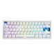 Бездротова клавіатура CIDOO QK61 White 60% RGB USB/2.4G/Bluetooth 11170 фото 1