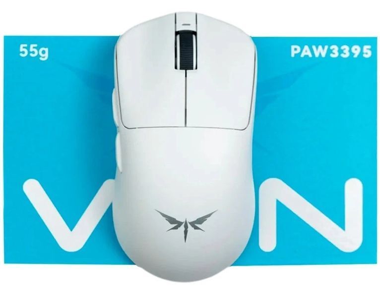 Бездротова миша VGN DragonFly F1 MOBA 55г Біла 3211211 фото