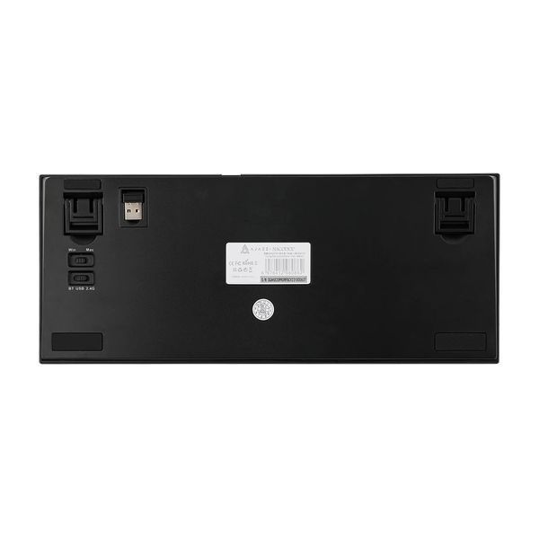 Бездротова клавіатура AJAZZ AK820 PRO Grey 75% Gift Switch USB/BT/2.4G RGB AK820-PRO-B-G фото
