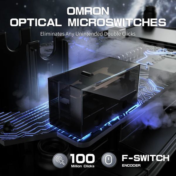 Бездротова мишка ATTACK SHARK R2 Magnesium 8k PAW3950 2345849812 фото