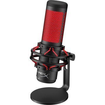 Мікрофон HyperX QuadCast Black HX-MICQC-BK/4P5P6AA фото