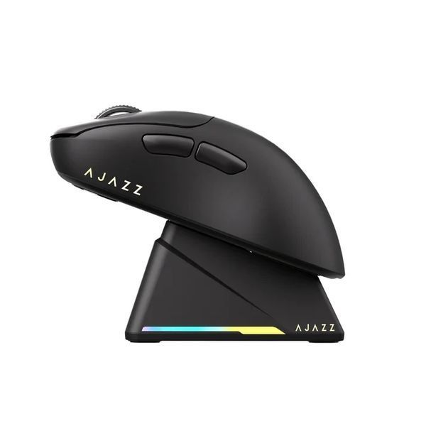Бездротова миша Ajazz AJ179 APEX Док-станцією 58g Black A179APEX фото
