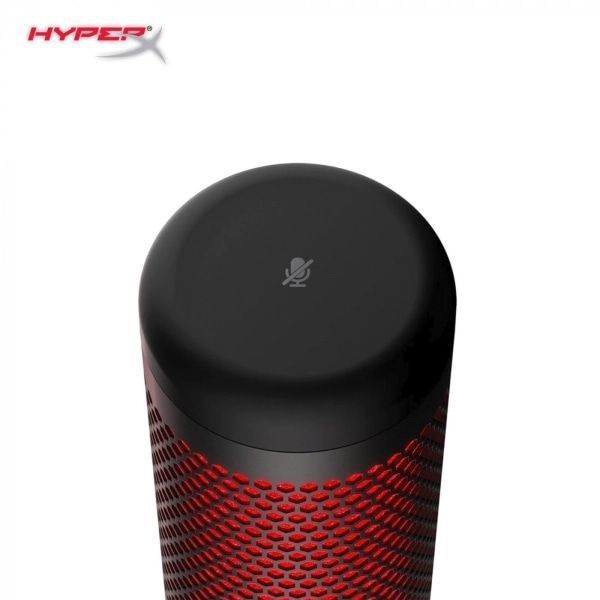 Мікрофон HyperX QuadCast Black HX-MICQC-BK/4P5P6AA фото