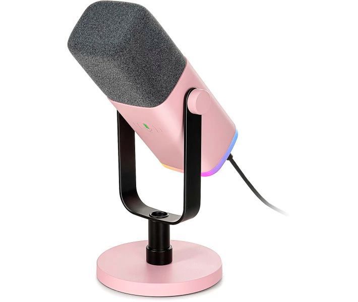 Динамічний Мікрофон Fifine AM8 XLR/USB Pink 505827 фото
