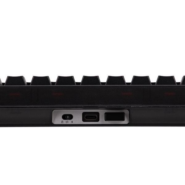 Бездротова клавіатура CIDOO QK61 60% RGB USB/2.4G/Bluetooth Black 11170 фото