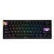 Бездротова клавіатура CIDOO QK61 60% RGB USB/2.4G/Bluetooth Black 11170 фото 2