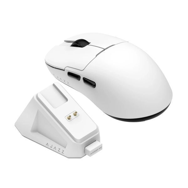 Бездротова миша Ajazz AJ159P MC UltraLight 56g RGB White 2345849812 фото