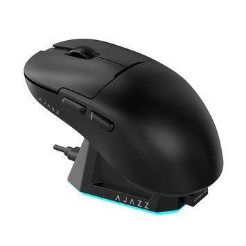 Бездротова миша Ajazz AJ159P MC UltraLight 56g RGB Black 2345849812 фото