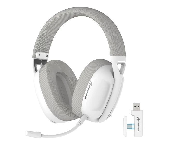 Бездротові навушники Attack Shark L80 PRO White 342313423 фото