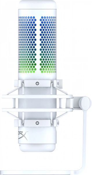 Мікрофон HyperX QuadCast S White HX-MICQC-BK/4P5P6A фото