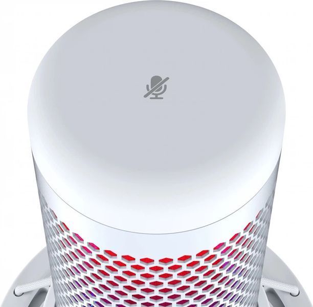 Мікрофон HyperX QuadCast S White HX-MICQC-BK/4P5P6A фото