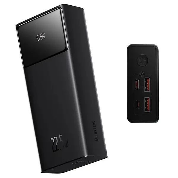 Повербанк Baseus Star-Lord 30000 мА&middot;г 22.5W, 2xUSB / Type-C / microUSB Black 432212 фото