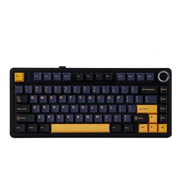 Бездротова клавіатура AULA F75 RGB Reaper 75% Black 6948391202846 фото