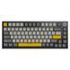 Клавіатура AJAZZ AK820 75% USB Moon Switch Black-Yellow AK820-B-G фото 1
