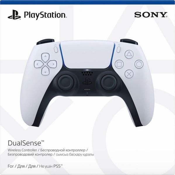Безпровідний геймпад Sony PlayStation 5 DualSense White  423421 фото