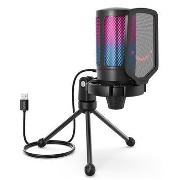 Мікрофон Fifine A6V RGB Black 452342332 фото