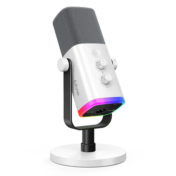 Динамічний Мікрофон Fifine AM8 XLR/USB White 505827 фото