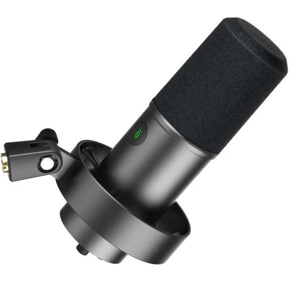 Динамічний cтудійний мікрофон FIFINE K688 XLR/USB Black 4234234 фото